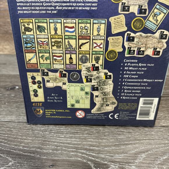 Booty to the Clever go the Spoils - Mayfair Games (2015) ~New Sealed - Picture 6 of 8